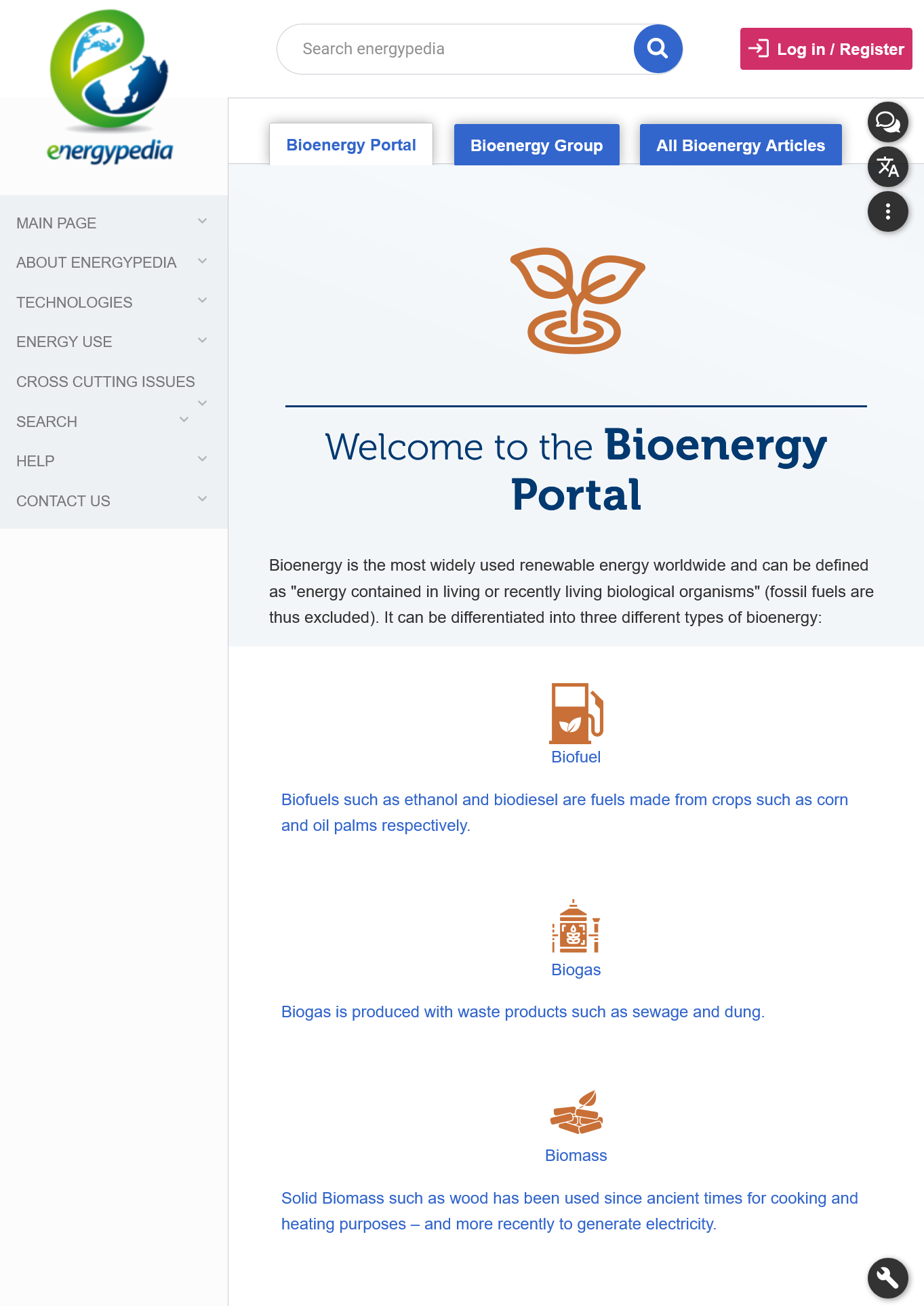 Bioenergy Portal