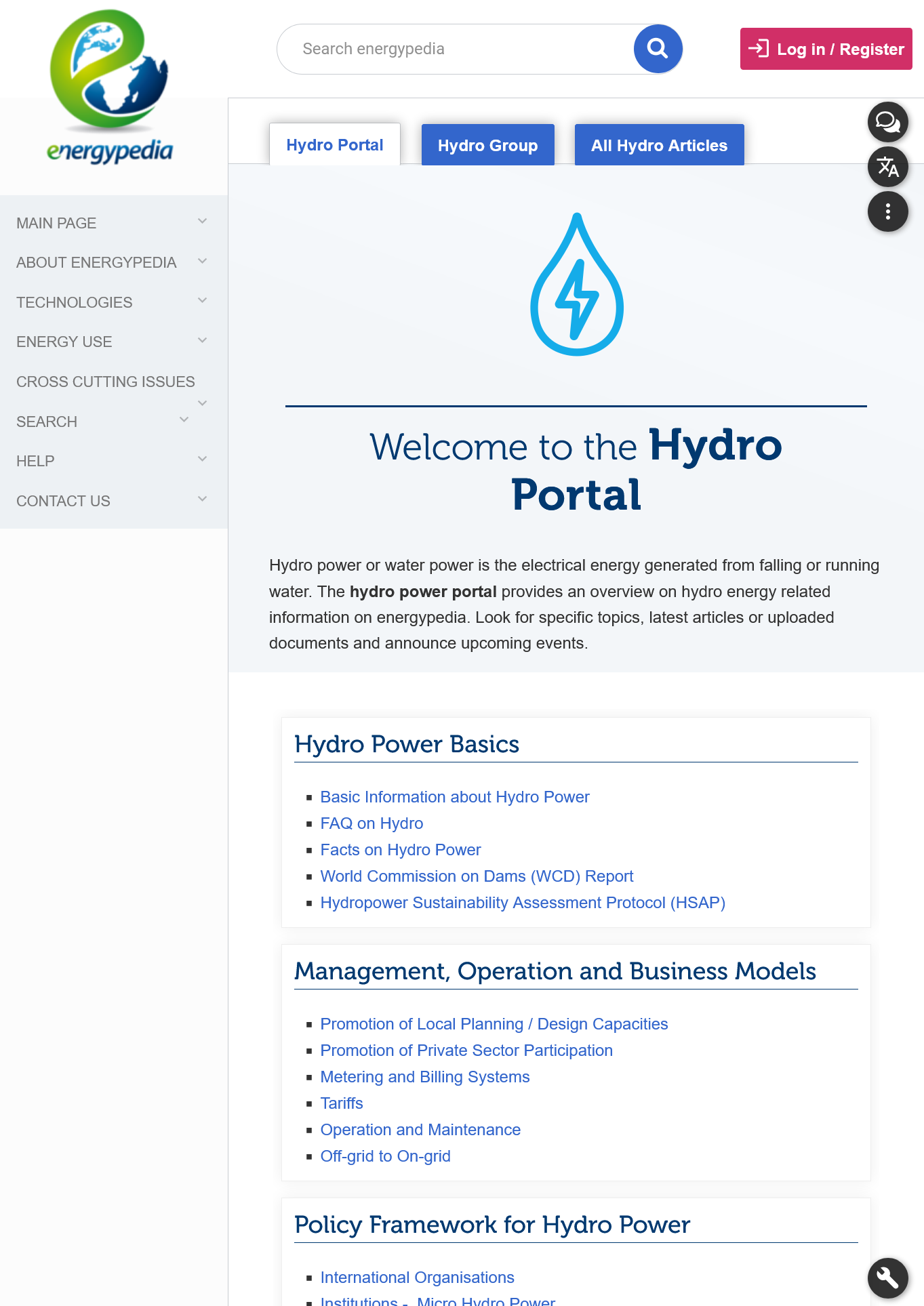 Hydro Portal
