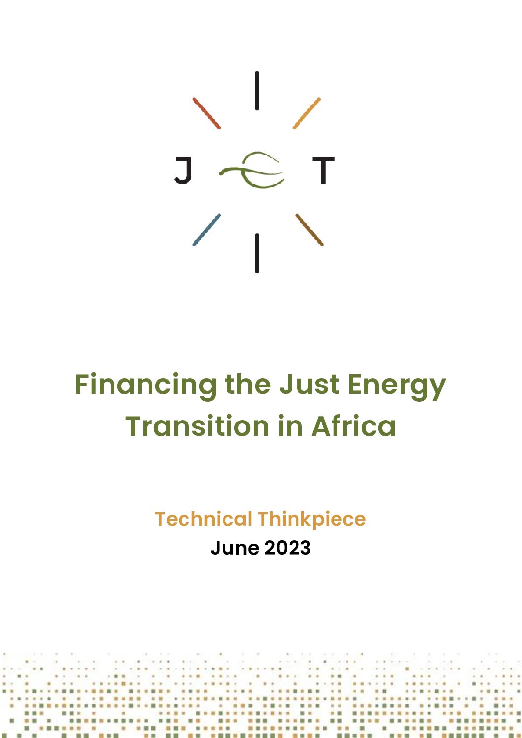 Financing the Just Energy Transition in Africa