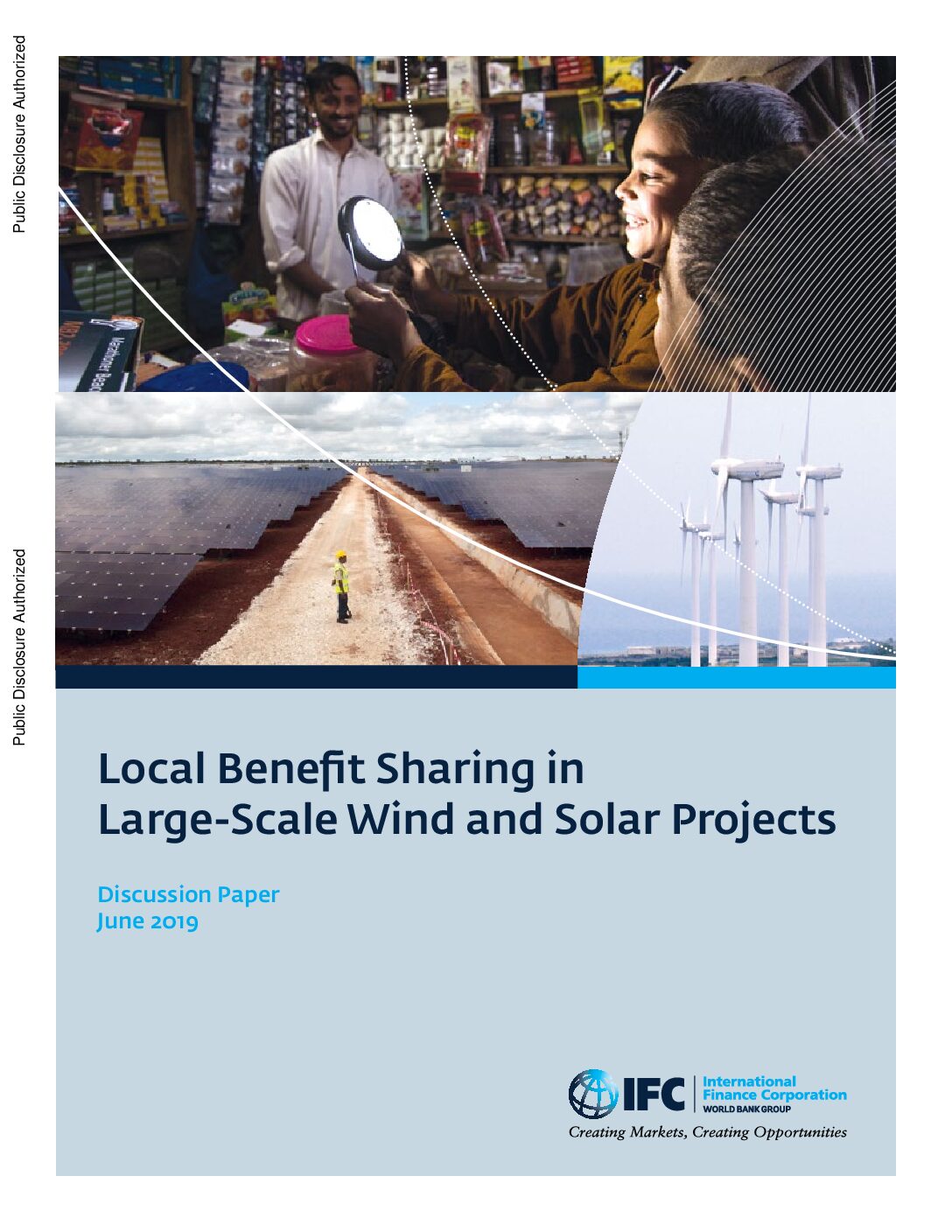 Local benefit sharing of large-scale wind and solar projects